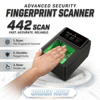 Pembaca Sidik Jari USB Android Portabel 500 Dpi Fap60 Pemindai Sidik Jari untuk Pemindai Biometrik Sensor Kapasitif Harga Murah