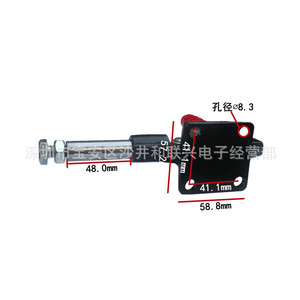 GH-305-EM F <b>Clamp</b> 160mm Metric Carbon Steel Industrial <b>Clamp</b> Non Adjustable - Product Image 3