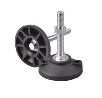 Échantillon gratuit M6 M8 M10 M12 M14 M16 M20 M24 Pp pieds de nivellement réglables pieds de Machine en acier inoxydable