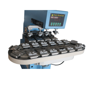 Impresora de tampografía semiautomática de alta calidad marca Bibo China con transportador, 4 colores, copa cerrada, nueva, 1 año de garantía - Product Image 4