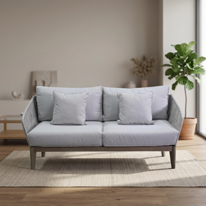Muebles de Jardín de Lujo, Conjunto Modular de Madera para Patio, Sofá de Exterior Moderno y Ecológico para Hotel, Apartamento, Villa - Product Image 2