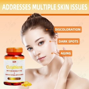 Píldoras Blanqueadoras de Piel con Glutatión en Existencia, Cápsulas de Gel Suave Blanqueadoras con L-Glutatión, Cuidado con Colágeno - Product Image 6