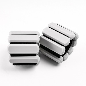 Poids de poignet et de cheville en silicone personnalisables avec logo, réglables, pour bras et jambes, avec bracelet et bande avec logo, vente en gros - Product Image 5