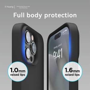 Funda de Silicona Líquida Duradera de Alta Calidad para iPhone 15 Pro Max, Accesorios para Teléfono, Cubierta Móvil - Product Image 2