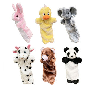 Songshan juguetes al por mayor marioneta <span class=keywords><strong>de</strong></span> mano grande personalizada 40cm bosque educativo accesorio largo peluche marionetas <span class=keywords><strong>de</strong></span> peluche juguete niños regalo - Product Image 1