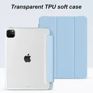 สำหรับ iPad 10.9นิ้วเคส TPU สำหรับ iPad 11/12 9สำหรับ iPad ที่มีช่องเสียบปากกา