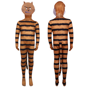 Ensemble de costumes de cosplay Dog Man pour enfants, fête d'Halloween, spectacle sur scène, taille enfant unisexe - Product Image 3