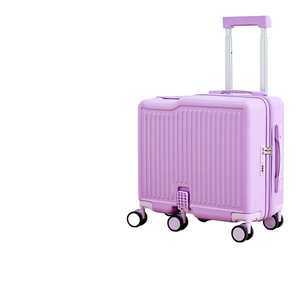 Maleta infantil plegable con ruedas, pequeña y ligera, equipaje de mano de 18 pulgadas, equipaje de viaje para niños y <span class=keywords><strong>niñas</strong></span> - Product Image 1
