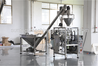 Machine d'emballage de remplissage automatique de poudre de boisson de sport de 500g 1kg Machine d'emballage de sac préfabriqué de poudre de protéine