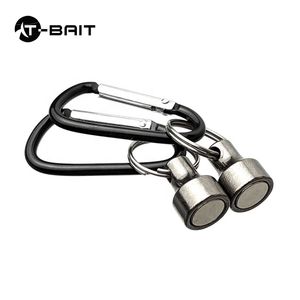 ตะขอแม่เหล็กสำหรับตกปลาพร้อมตัวหนีบคาราไบเนอร์แม่เหล็ก - Product Image 4
