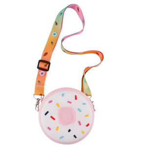 Mochila de silicona con diseño de Donut con logotipo personalizado 2025, nueva mochila escolar ligera a la moda, diseño bonito para niños, juguete de regalo - Product Image 2