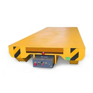 รถเข็นไร้รางใช้แบตเตอรี่ขนาด10ตันสามารถปรับขนาดได้สำหรับงานจัดการวัสดุในร่ม - Product Image 1