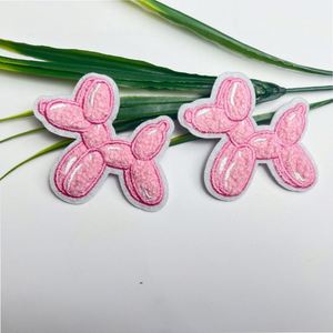 New Iron on Colorful Chenille Embroidered Dog Shape Patch for Kid's Clothes - Product Image 6