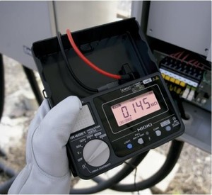 Hioki Insulation Resistance Meter Ir4053-10 5-<b>speed</b> Range Digital with Pv Dedicated - Product Image 2
