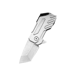Navaja Plegable Portátil Mini de Acero, Herramienta de Supervivencia para Exteriores, Navaja de Bolsillo Multiusos para Camping y Caza - Product Image 1