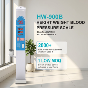 LEKA HW-900B Medical/Personal Mechanical Scale with LED Display Steel Construction 0.1kg Accuracy 1-Year Warranty - Product Image 2