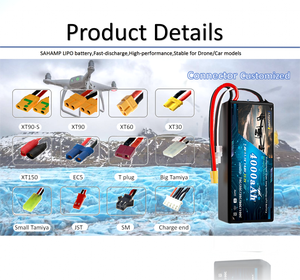 Paquete de Baterías de Iones de Litio HV de 4000 mAh <span class=keywords><strong>V</strong></span> 1011.1C 5S para Dron FPV, Entrega Rápida, Paquete de Baterías Lipo para <span class=keywords><strong>Coche</strong></span> <span class=keywords><strong>RC</strong></span> UAV FPV - Product Image 5