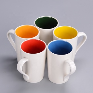 eramic Coffee Mug Tea Cup for Office and Home White Ceramic Sublimation Coffee Mug with Mix Colors Inside - Product Image 4