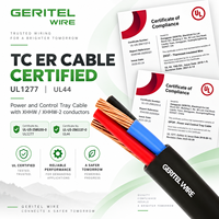 Câble de commande XLP en stock, câble TC-ER XHHW-2 pour les projets pétrochimiques et d'infrastructure