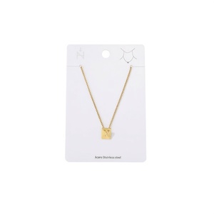 Collana con Ciondolo a Forma di Lettera X in Acciaio Inossidabile 12x14cm, Stile Collare alla Moda - Product Image 1