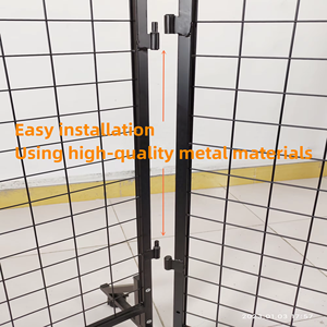 Tùy Chỉnh Dây Kim Loại Lưới Hiển Thị Giá Đứng Cho Cửa Hàng Showroom Cho Hình Ảnh Vẽ Khô Giá Album Đồ Chơi Đồ Trang Sức Điện Thoại Phụ Kiện - Product Image 2