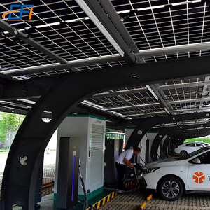 Estructura de Techo para Coches, Adecuada para Paneles Solares, Conjunto de Soportes para Estacionamiento Solar - Product Image 5