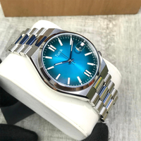 Montre automatique de luxe pour hommes Citizenn NJ0151-88L, boîtier en acier inoxydable, cristal saphir, aiguille bleue, 40mm, 22mm, chronographe