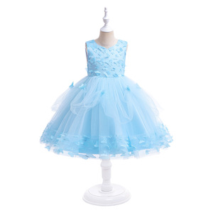 <span class=keywords><strong>Vestido</strong></span> de Niña con Mariposas 3D Blancas, <span class=keywords><strong>Vestido</strong></span> de Princesa de Tul <span class=keywords><strong>para</strong></span> Boda, <span class=keywords><strong>Primera</strong></span> <span class=keywords><strong>Comunión</strong></span>, Bautizo, <span class=keywords><strong>Vestido</strong></span> Formal <span class=keywords><strong>para</strong></span> Niña Pequeña, Venta al Por Mayor - Product Image 2