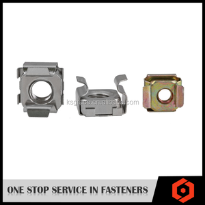 Écrous de <span class=keywords><strong>cage</strong></span> de montage en rack Écrous de château à verrouillage carré Support de montage Clip de <span class=keywords><strong>cage</strong></span> de château Écrou à souder pour meubles - Product Image 5