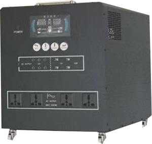 Estación de Energía Portátil Mini para Exteriores, Hogar, Camping y Emergencias, Carga Solar de Alta Eficiencia con Controlador MPPT, Jump B-3000W Portátil - Product Image 1