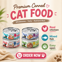 Nourriture humide pour chat MAIDOU, délicieuse, en conserve de 85 g, saveur poulet, riche en protéines, friandises pour chats difficiles à satisfaire