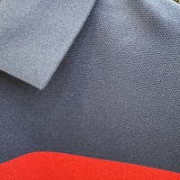 Chemises Polo Homme Quotidiennes et Professionnelles en Polyester Coton Spandex Anti-boulochage à Manches Courtes, Toucher Doux, avec Écusson Tissé Personnalisé Multicolore