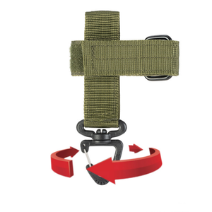 Boucle de suspension multifonctionnelle pour gants tactiques, crochet de rangement pour gants, pour éventail, <span class=keywords><strong>corde</strong></span> d'escalade, camping et activités de plein air - Product Image 1