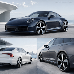Jantes en alliage forgé légères 16-19 pouces 5x130 5x108 à cinq branches usinées pour Porsche 911 <span class=keywords><strong>Volvo</strong></span> S60 Sport Performance OEM - Product Image 2