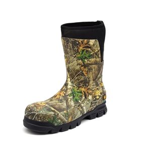 Fabbricazione OEM all'aperto camuffamento impermeabile GATTO di alta gomma neoprene stivali da lavoro - Product Image 2