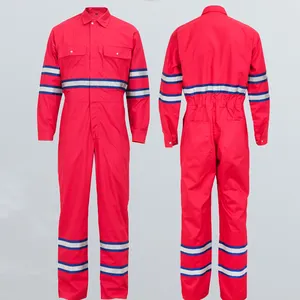 Wool Modacrylic Cellulose Nylon Aluminum Spatter Resistant Safety Boiler Work Suit Flame Retardant Coverall FR Clothing