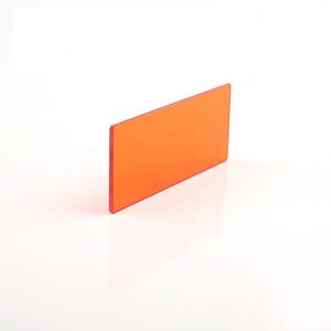 Filtres passe-bande en verre coloré, filtres optiques en verre orange - Product Image 2