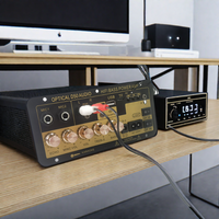 Amplificateur audio de voiture numérique D50-OP avec microphone, réverbération réglable, module Bluetooth intégré, USB et mixeur – Offre spéciale