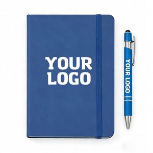 Agenda Personalizada A6 con Correa Elástica, Diario, Cuaderno Promocional, Regalo Empresarial, Agenda con Logotipo, Bloc de Notas, Cuaderno de Cuero PU - Product Image 1