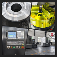 Torno Vertical CNC de Alta Precisión VTC600, Centro de Torneado para Mecanizado de Mazas de Ruedas con Control GSK/Fanuc