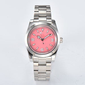 Montre mécanique automatique pour homme en acier inoxydable NH35, décontractée, formelle, pour le travail et la vie quotidienne - Product Image 1