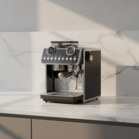 Machine à café automatique professionnelle avec moulin intégré pour les cafés et les bureaux