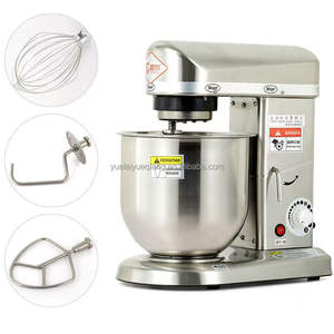 Machine à <span class=keywords><strong>crème</strong></span> à fouetter multifonctionnelle à domicile commerciale 5 litres mélangeur de salade de lait batteur à oeufs et fabricant de farine Machine de <span class=keywords><strong>chef</strong></span> de thé Gunma - Product Image 4