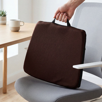 Coussin de siège de voiture en TPE, coussin de siège respirant en nid d'abeille avec housse lavable, coussin de siège anti-pression pour voiture, bureau, maison