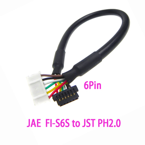 Cavo Adattatore JAE FI-S6S a JST PH con Passo 2.0mm, Cablaggio di Conversione Segnale LVDS a 6 Pin per Connessione Pannello Display LCD - Product Image 1