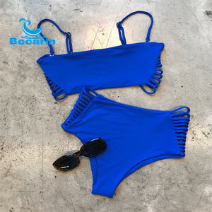 Bikini Sexy con Aros para Mujer Joven, Diseño Nuevo, Personalizable, con Tiras Ajustables, para Mujer Madura - Product Image 4