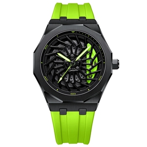 นาฬิกาข้อมือผู้ชายแบบหมุนได้ 360 องศา ดีไซน์ล้อแม็กซ์ 3 มิติ กันน้ำ หรูหรา ระบบควอตซ์ ของแท้ พร้อมส่งแบบดรอปชิปปิ้ง - Product Image 5