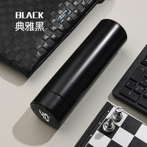 Thép không gỉ cách điện termos Waterin farenheit kiểm soát nhiệt độ cốc cốc dẫn hiển thị nhắc nhở 500ml chai nước thông minh - Product Image 3