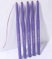 Crayons à lèvres vegan 2-en-1 haute pigmentation, étanches, marque privée, vente en gros, sans logo, rose crémeux