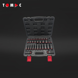 Tomac 1/2 "35ชิ้นชุดเครื่องมือซ็อกเก็ตชุดซ็อกเก็ตผลกระทบรหัสสี - Product Image 2